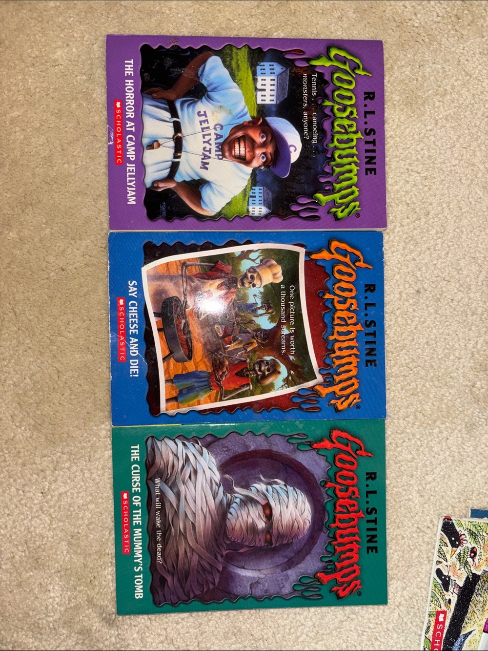 Book set - Goosebumps 1990’s